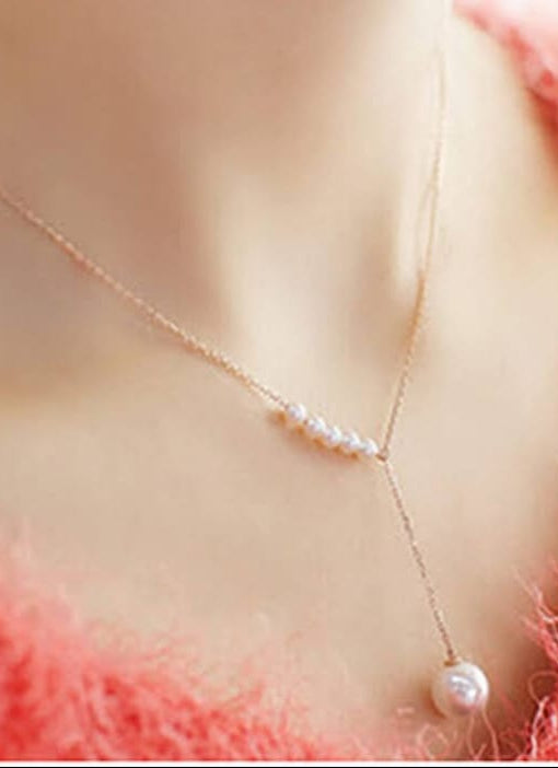 Stylish Silver Clavicle Pendant Necklace