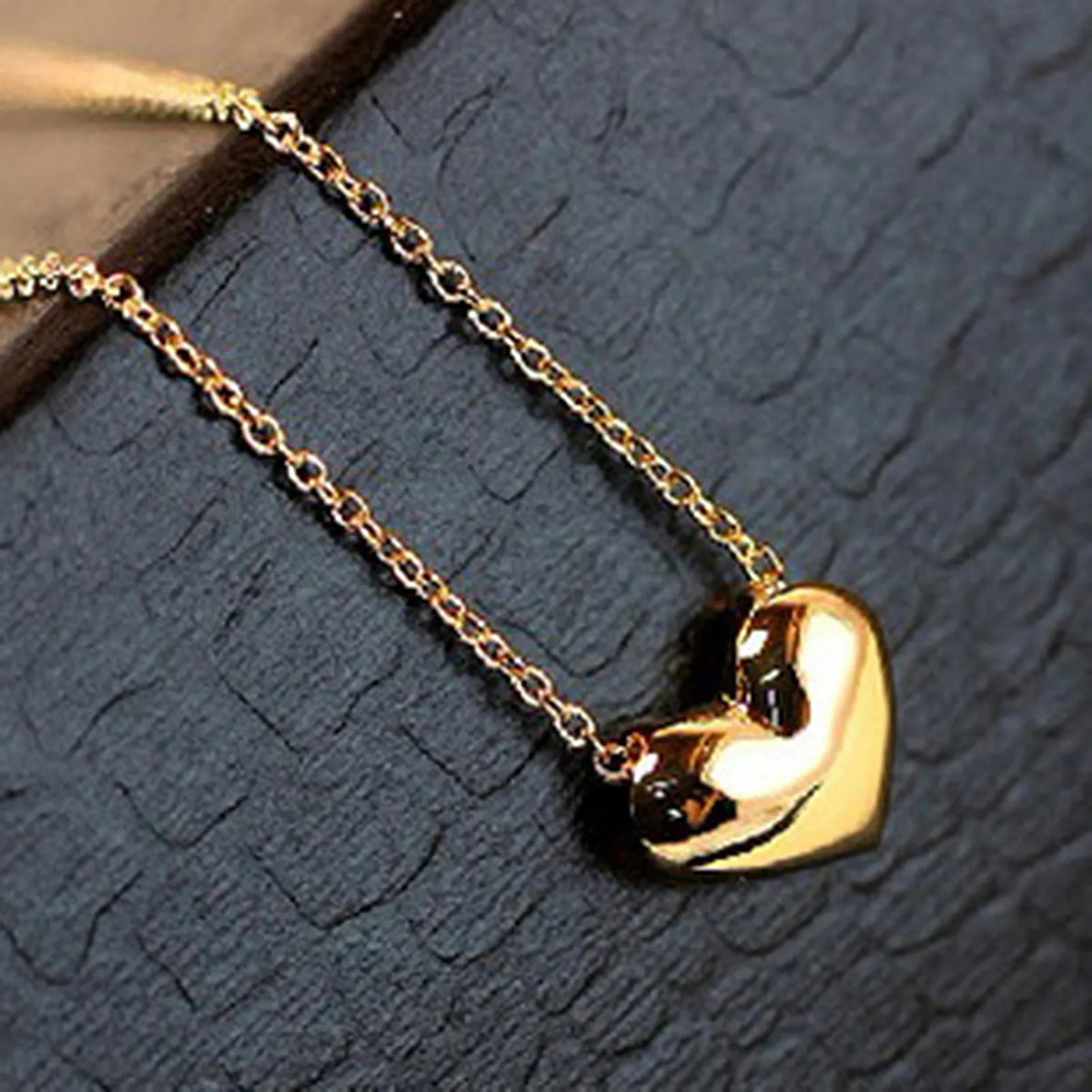 Stainless Steel Heart Pendant Necklace