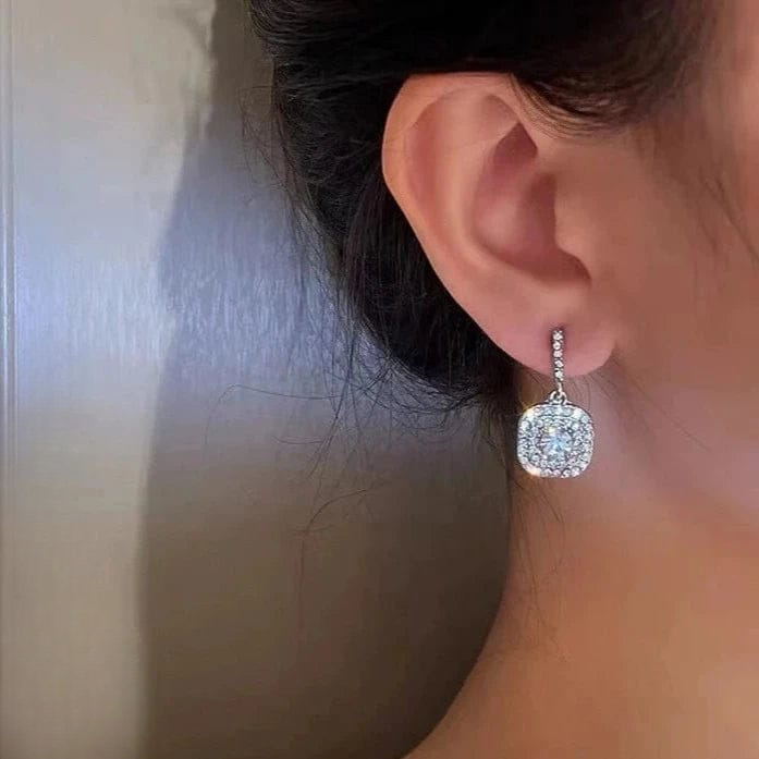 Elegant Gold Plated Drop Earrings