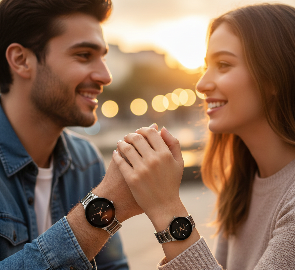 Positif Elegant Couple Watch