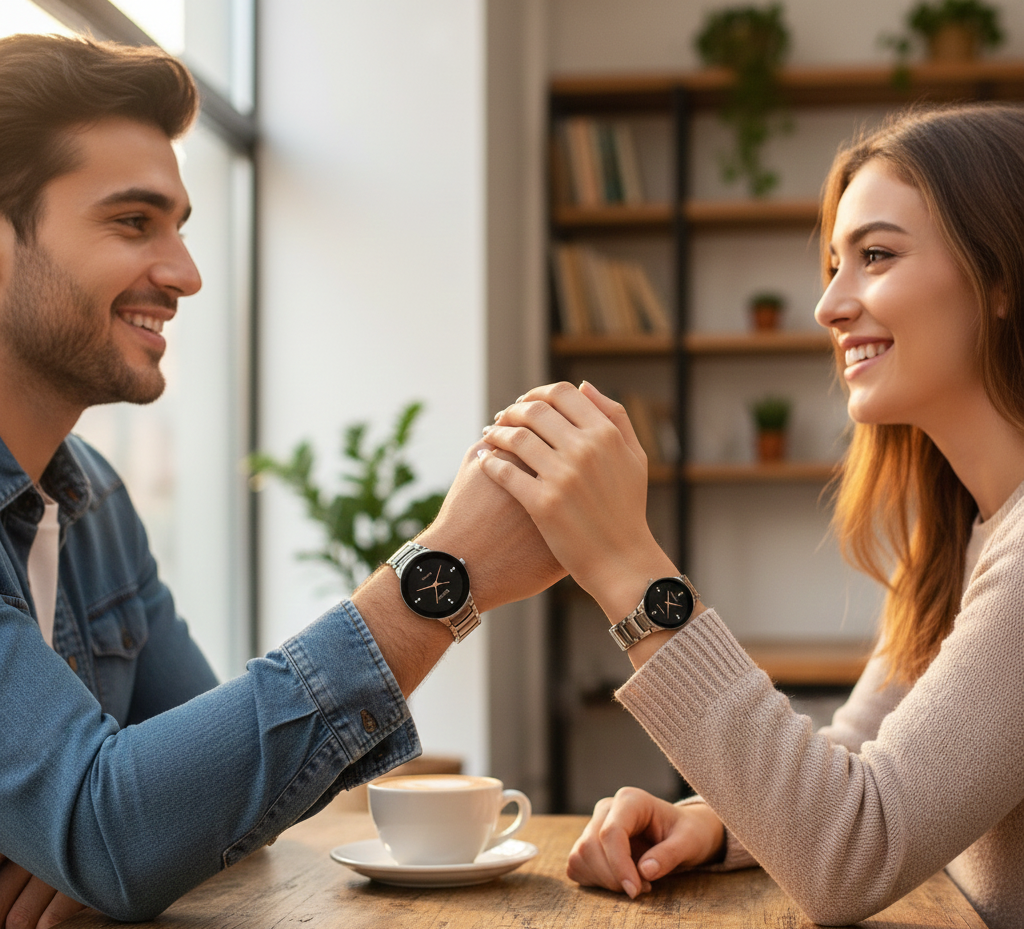 Positif Elegant Couple Watch