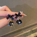 Elegant Bow Korean Earrings