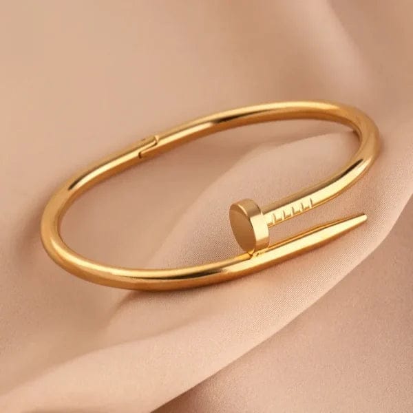 Iconic Stainless Steel Nail Bangle