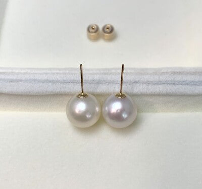 Timeless Simple 10mm Pearl Earrings