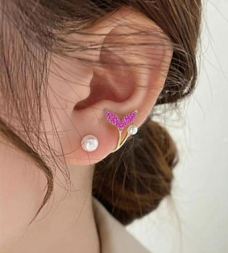 Elegant Fish Tail Earrings