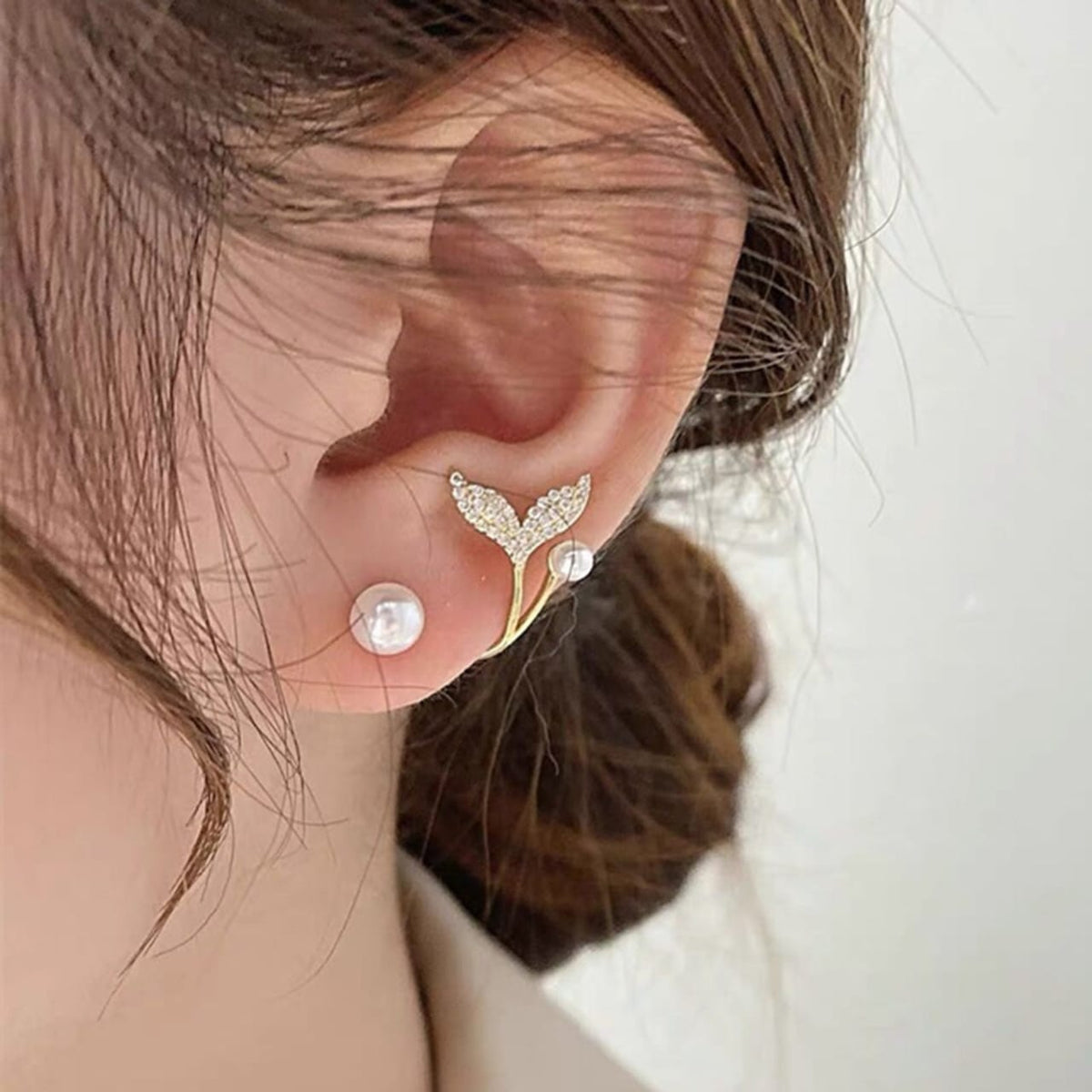 Elegant Fish Tail Earrings