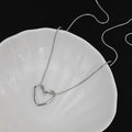 Timeless Hollow Heart Necklace