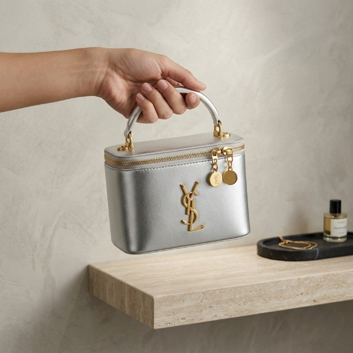 Imported Synthetic Leather Beauty-Bag
