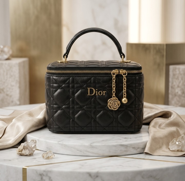 Imported Synthetic Leather Beauty-Bag