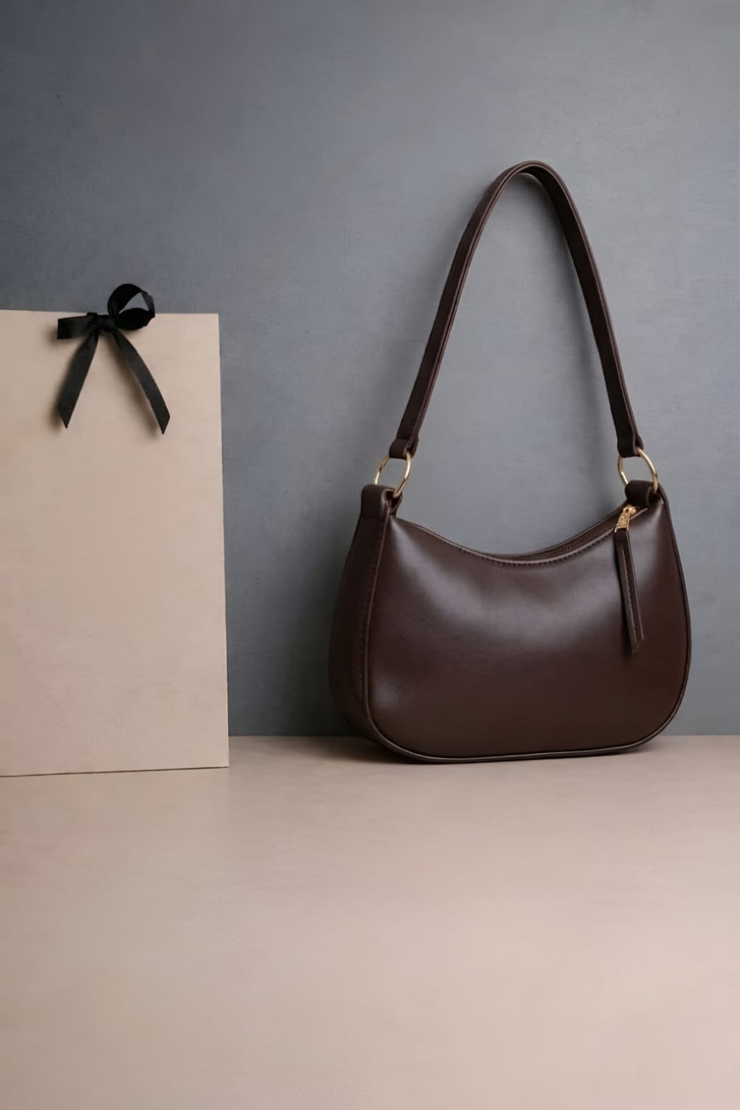 Half Moon Shoulder Purse