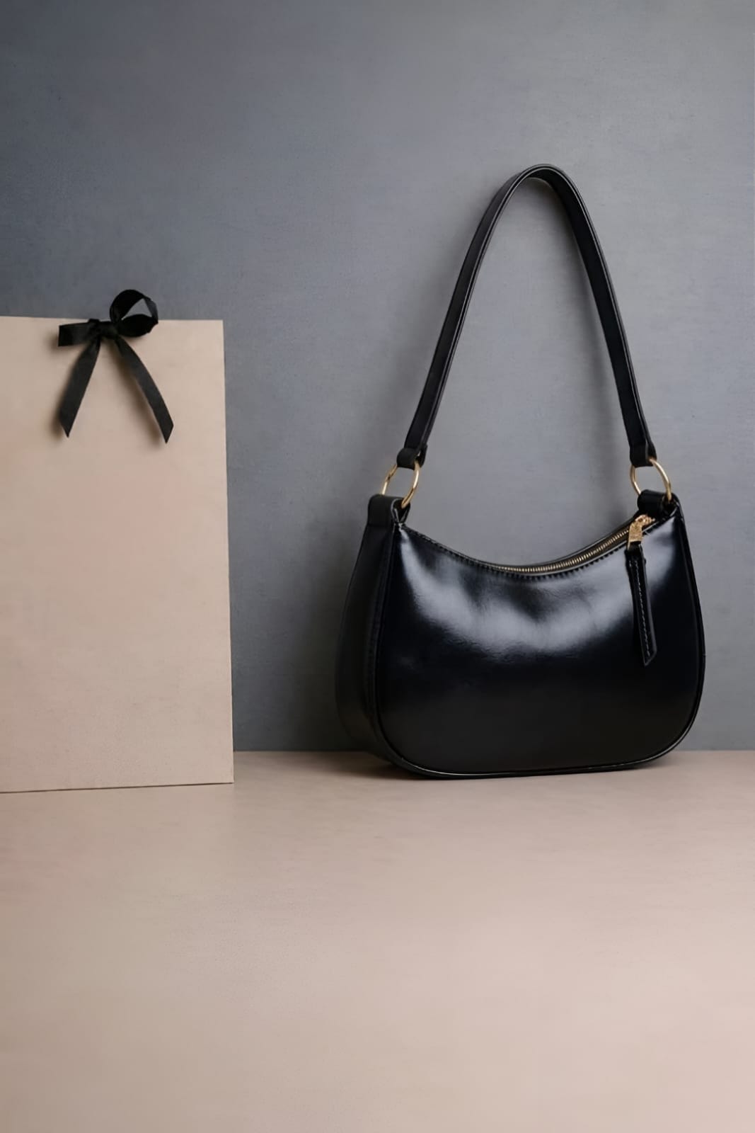 Half Moon Shoulder Purse