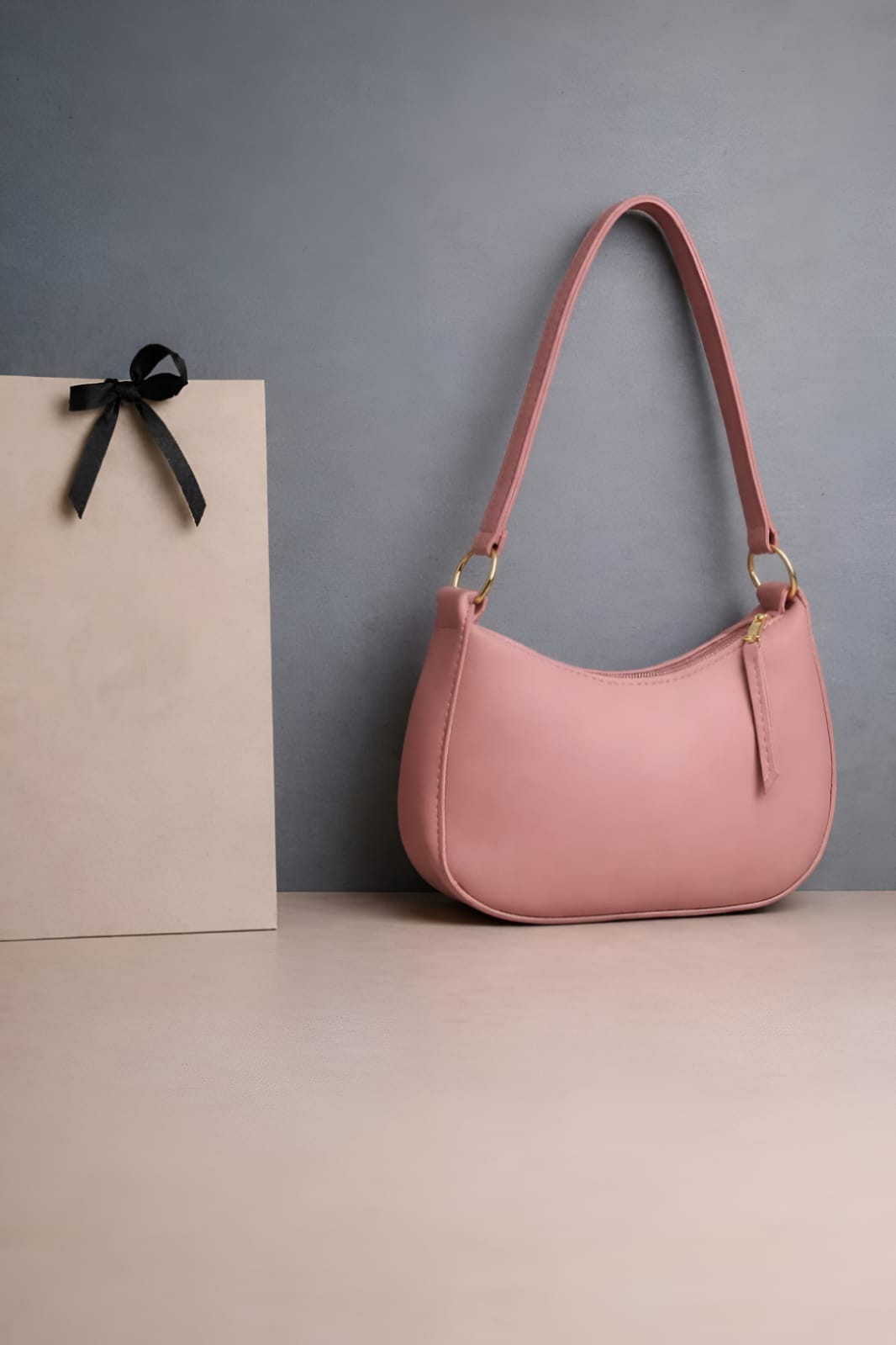 Half Moon Shoulder Purse