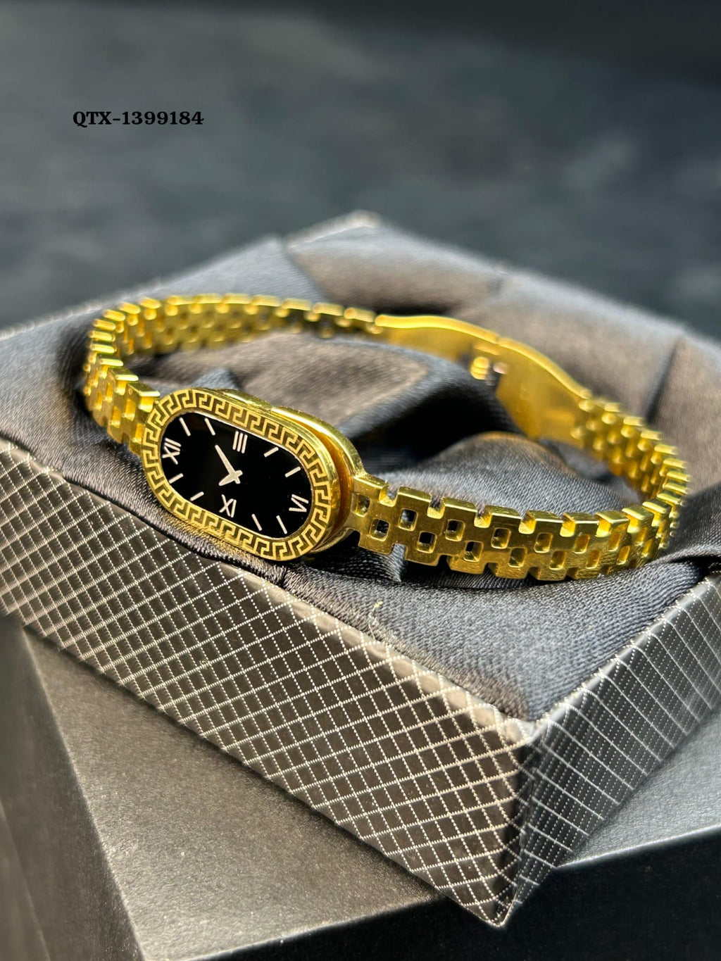 Gold Fake Watch Bracelet