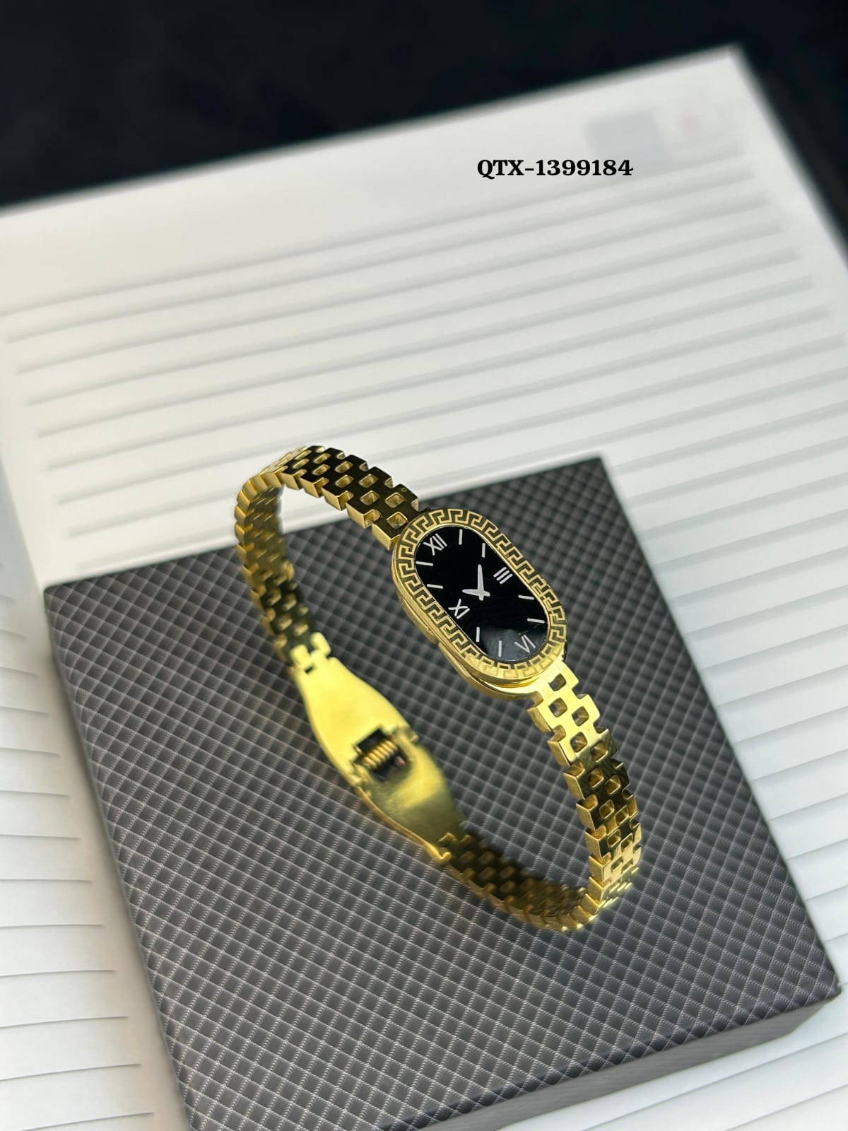 Gold Fake Watch Bracelet