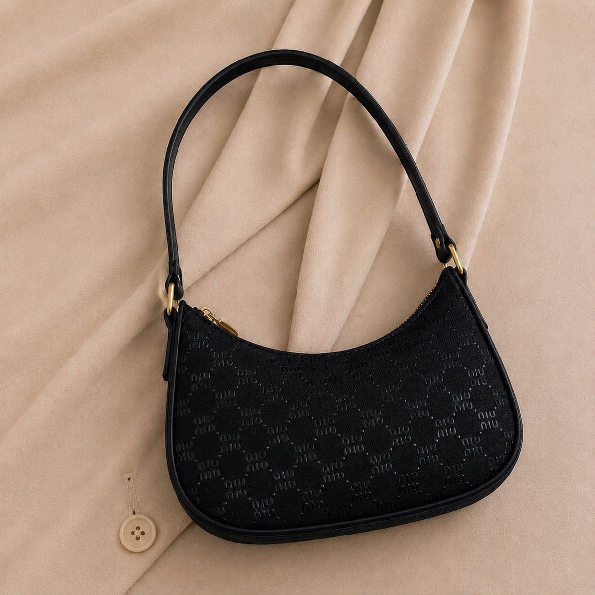 Luna Curve Shoulder Purse