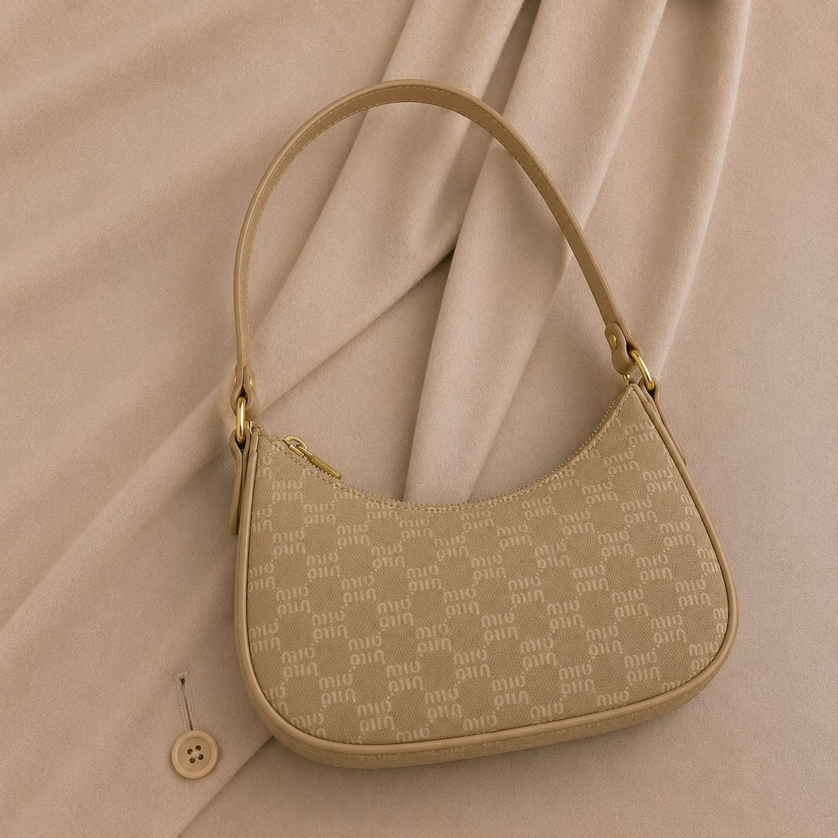 Luna Curve Shoulder Purse