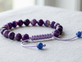 Natural Amethyst Crystal Bracelet