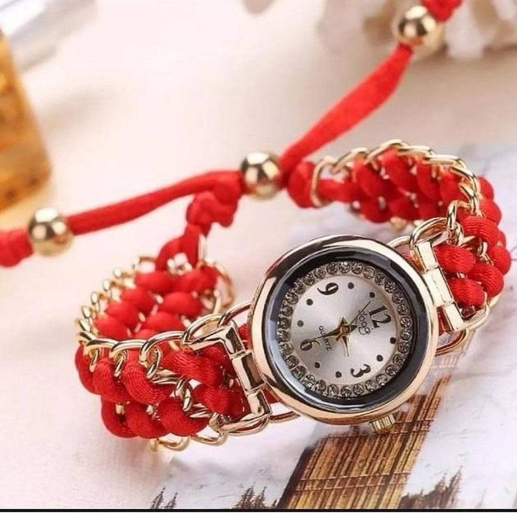 Handmade Rope Bracelet Watch