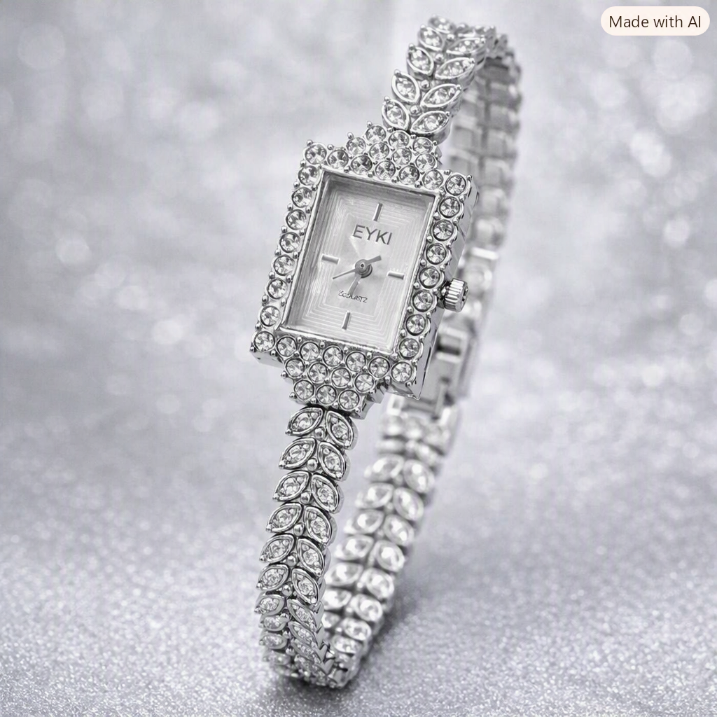 Elegance Imported Korean Shape Trending Leaf Watch for Women