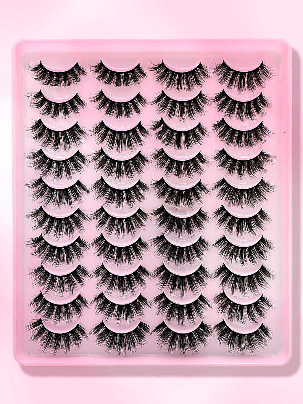 20 Pairs Eyelash Tray