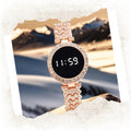 Crystal Chain Digital Touch Watch
