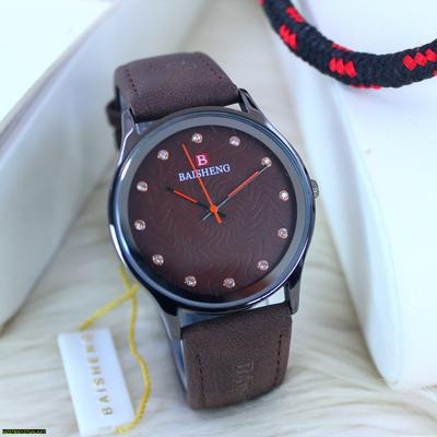 Premium Leather Men's Daily Watch