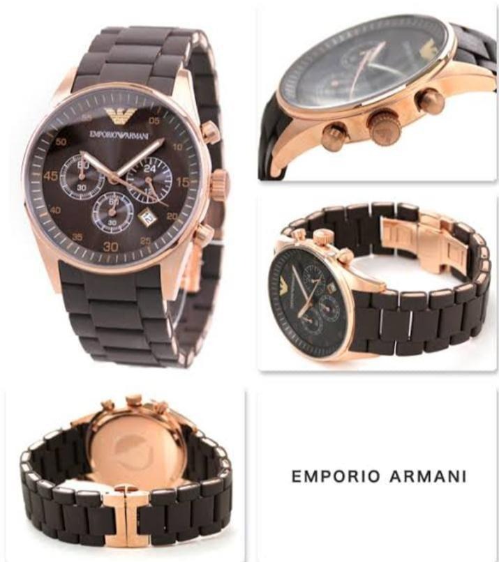 Premium Textured Strap Men's Watch