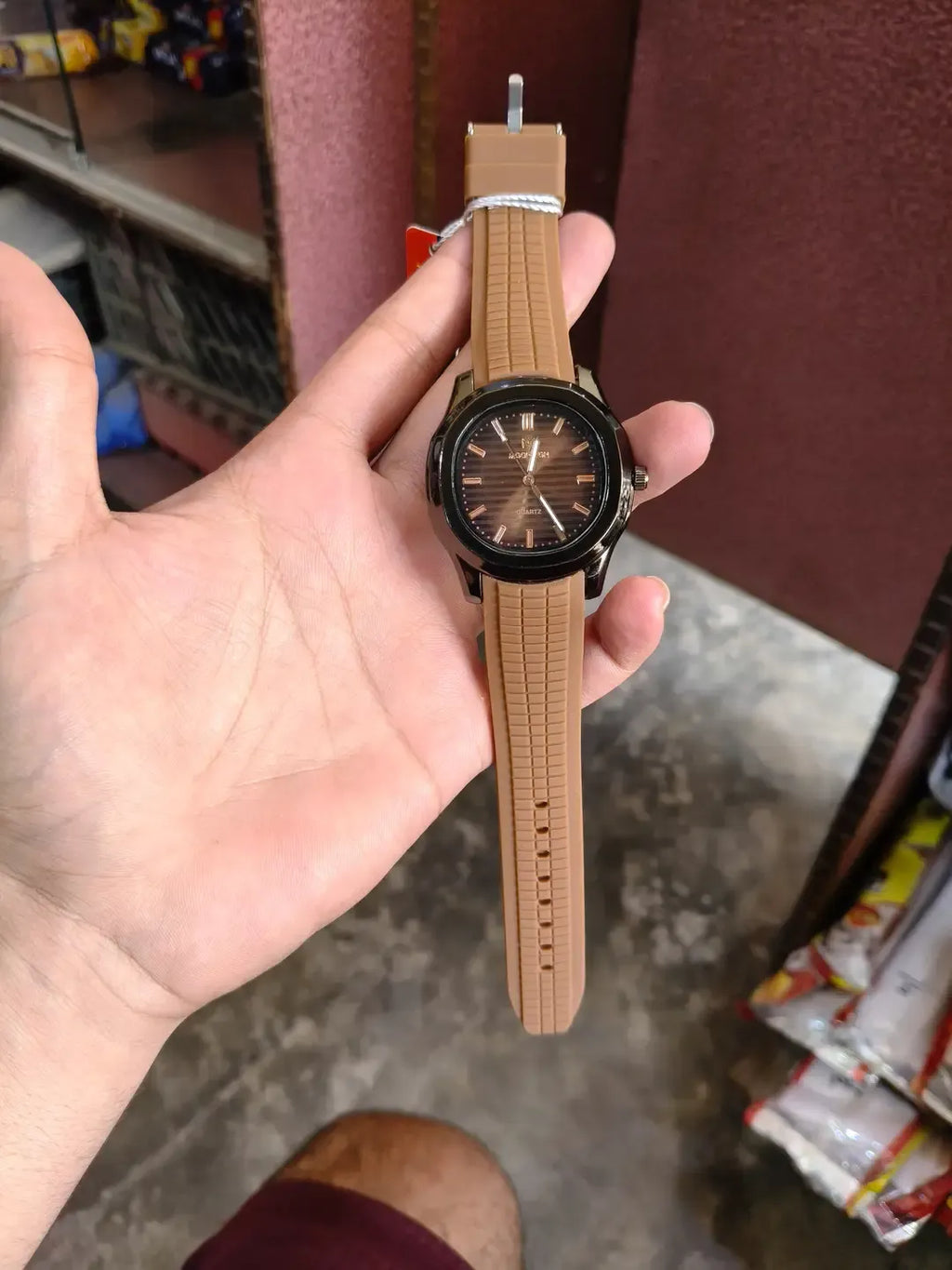 Men's Luxury Leather Aviator Watch