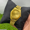 Black Gold Stainless Steel Watch