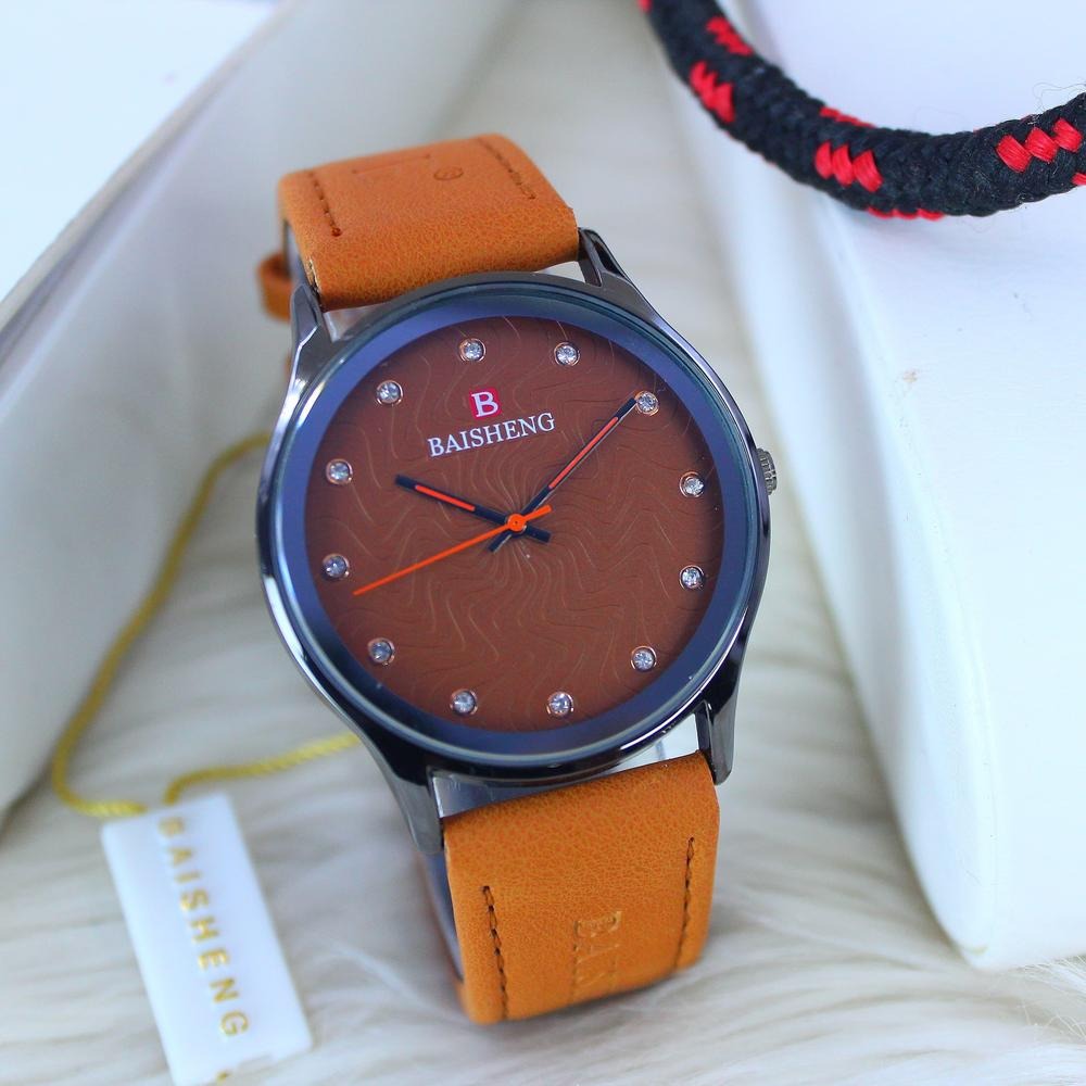 Premium Leather Men's Daily Watch