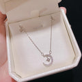 Branded Star Moon Necklace